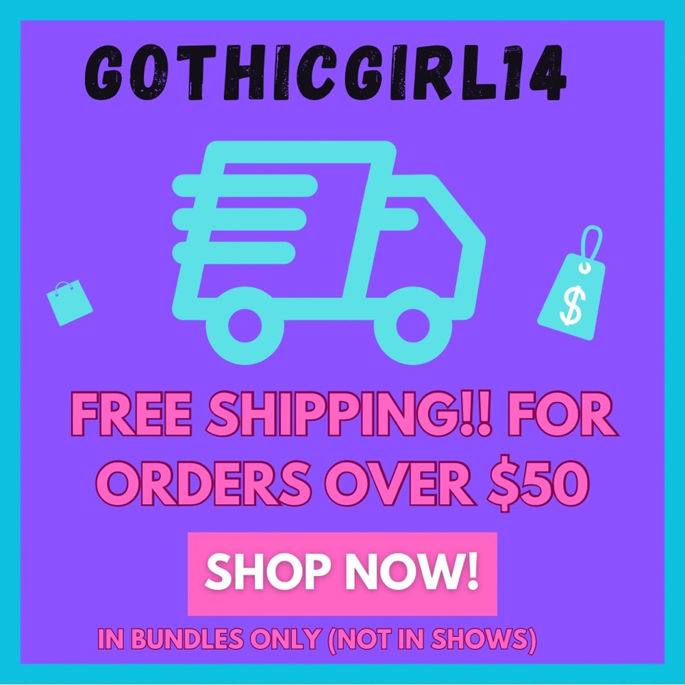 🎁 FREE SHIPPING 🎁 On Every Order That Is $50 or more!!
